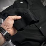 کت باکسی کتان مشکی