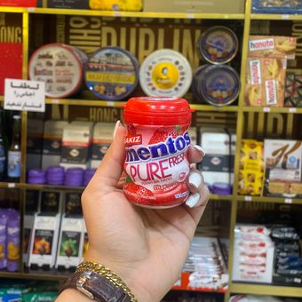 آدامس توت فرنگی mentos