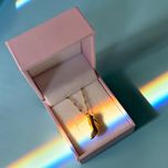 گردنبند کفش بلوری