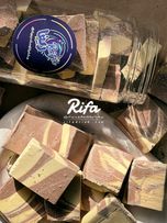 بستنی خشک انجمادی پفکی طعم موز شکلات