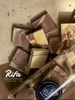 بستنی خشک انجمادی پفکی طعم موز شکلات