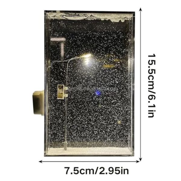 چراغ خواب شب برفی – Snowy Night Light (چراغ تزئینی با منظره برفی)