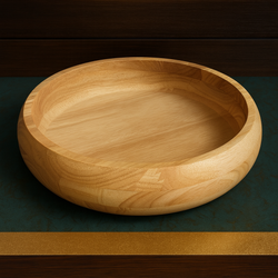 کاسه گردینه چوبی – قطر 27 سانت