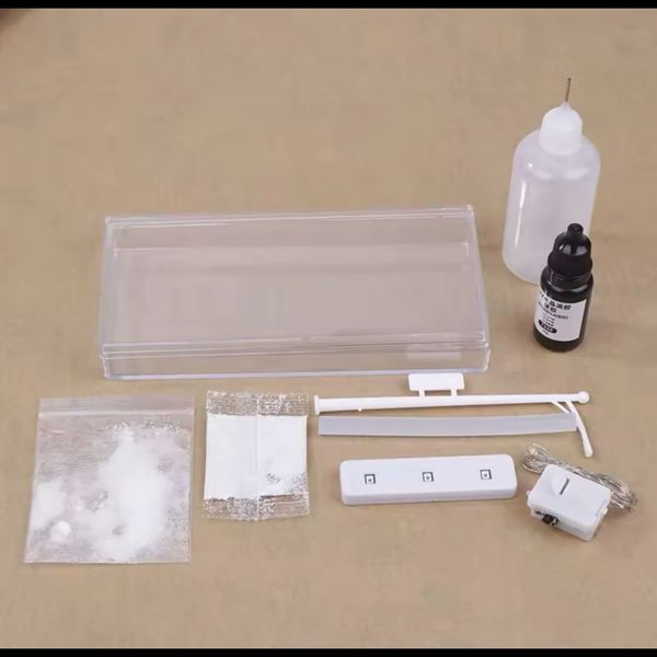 چراغ خواب شب برفی – Snowy Night Light (چراغ تزئینی با منظره برفی)