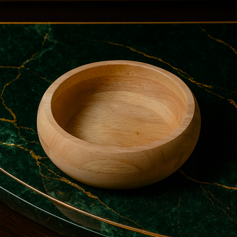 کاسه گردینه چوبی – قطر 17 سانت