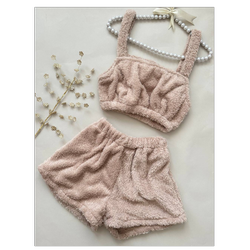 ست نیم تنه و شلوارک دخترانه تدی