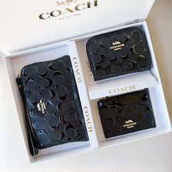 ست سه تکه‌کوچ‌مشکی براق coach