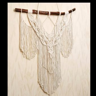 دیوارکوب مکرومه