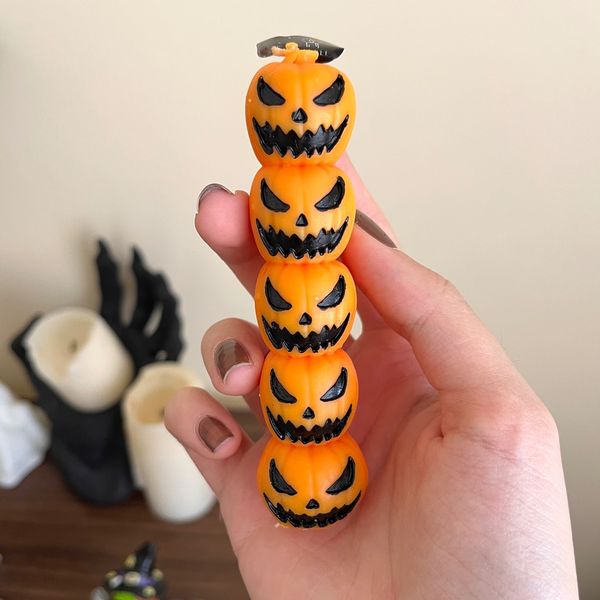 شمع پارافین معطر هالووینی