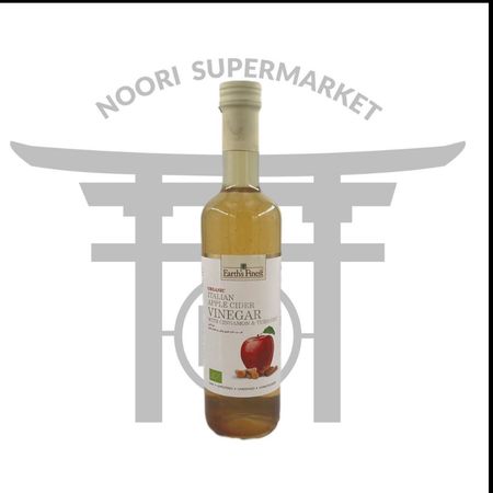 سرکه سیب ایتالیایی اورگانیک با دارچین و زردچوبه