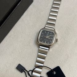 ساعت فلورا بند استیل