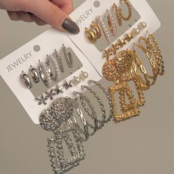 پک گوشواره فشن 9جفتی