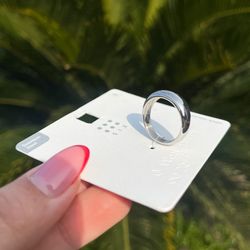 انگشتر رینگ نقره ای