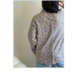 شومیز طرح گل مدل دلارا