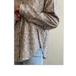 شومیز طرح گل مدل دلارا