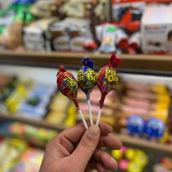 آبنبات دسته دار