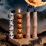 شمع پارافین معطر هالووینی