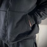 831- سویشرت بیسیک مشکی سه نخ پنبه