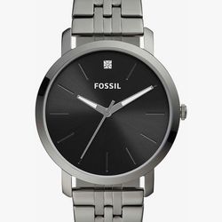 ساعت مچی مردانه فسیل مدل Lux Luther Bq2419، استیل دودی