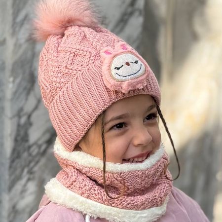 کلاه و شال گردنی لبوبو 1