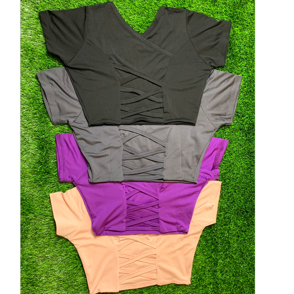 کراپ پشت ضربدری نایکی زنانه