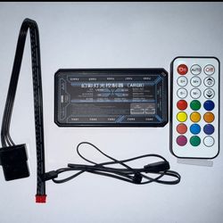 هاب کنترلر فن ARGB 6pin همراه کنترل IR