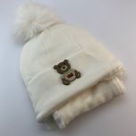 شال وکلاه نوزادی تدی