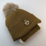 شال وکلاه نوزادی تدی