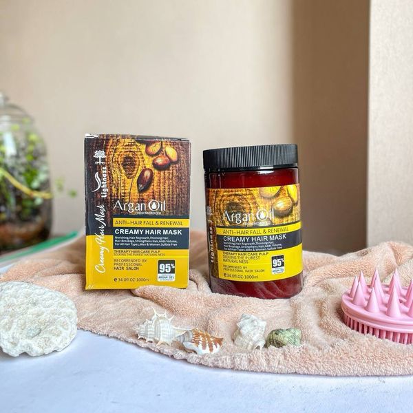 ماسک مو بدون سولفات حاوی آرگان لایتنس Lightness