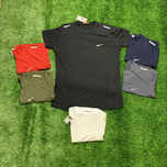 تیشرت فلامنت نایکی خط دار