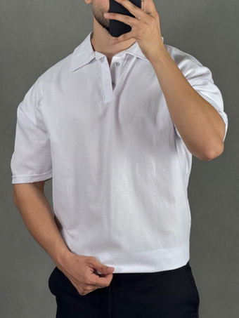 پولوشرت نخی سفید 2002