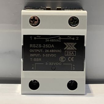 رله حالت جامد SSR تکفاز KSK مدل RSZS-25DA