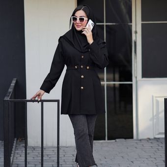 مانتو کوتاه عروسکی مدل طناز👩🏻‍🎓