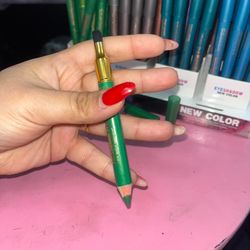 سایه مدادی و خط چشم رنگی دوطرفه