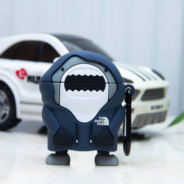 کیس ایرپاد عروسکی کوسه north face ( کد 44 )