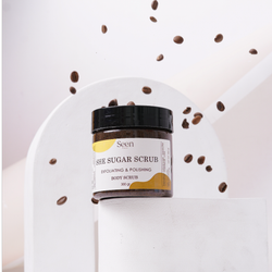 اسکراب بدن قهوه سین‌کر - لایه‌بردار و روشن کننده وزن 300 گرم