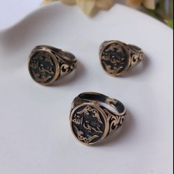 انگشتر دستساز مردانه مدل طلاروس کد S343