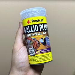 غذای دی آلیئو تروپیکال غنی شده با عصاره سیر