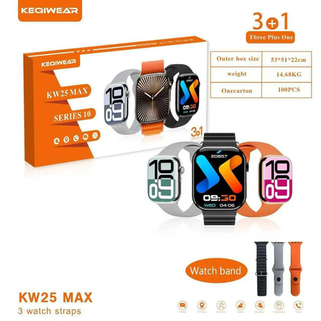 ساعت هوشمند kw-25 max
