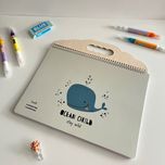 دفتر نقاشی بزرگ (سیمی و دستگیره دار)