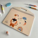 دفتر نقاشی بزرگ (سیمی و دستگیره دار)