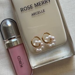 گوشواره مروارید پیچ لپه ای🦪