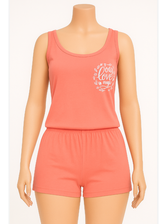 ست تاپ و شلوارک راحتی زنانه آریان نخ باف مدل 27632*741