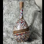 کوزه سفالی طرح کالیگرافی جام