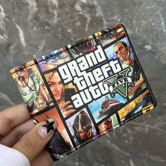 کیف پول GTAV طرح دار فانتزی