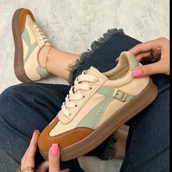 کفش ونس زنانه طرح سامبا
