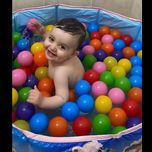 استخر طلقی اب و توپ بدون نیاز به باد کردن
