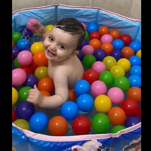 استخر طلقی اب و توپ بدون نیاز به باد کردن