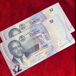 اسکناس 2 دلار بلیز