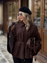 پانچو Ella قهوه ای